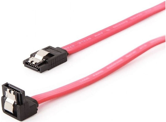 Cablexpert 7-Pin SATA III - 7-Pin SATA III 0.1cm Κόκκινο CC-SATAM-DATA90-0.1M