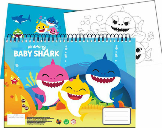 Gim Drawing Pad Baby Shark 1pcs