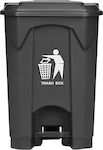 Delta Cleaning Plastic Waste Bin 68lt with Pedal Gray