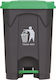Delta Cleaning Plastic Waste Bin 68lt with Peda...