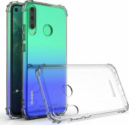 Shock Proof Back Cover Σιλικόνης 0.5mm Διάφανο (Huawei P40 Lite E)