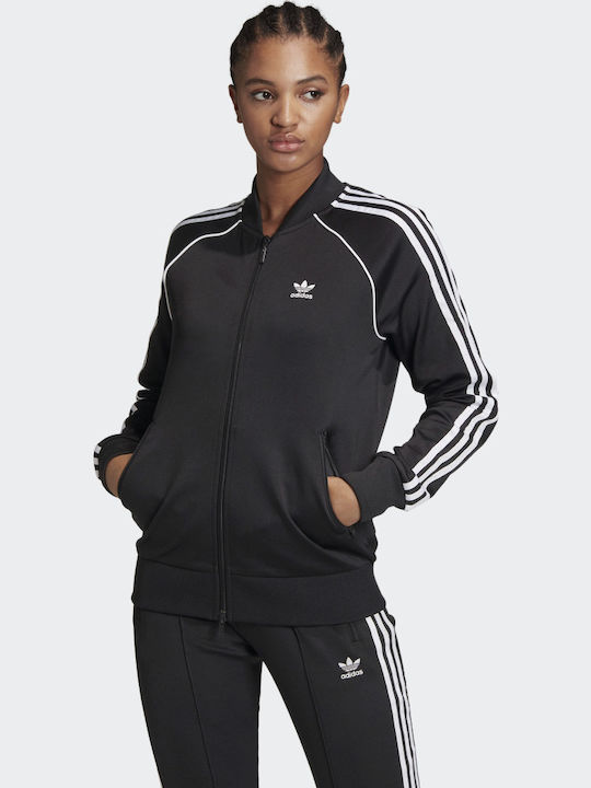 Primeblue Superstar Women's Sweatshirt Jacket Black