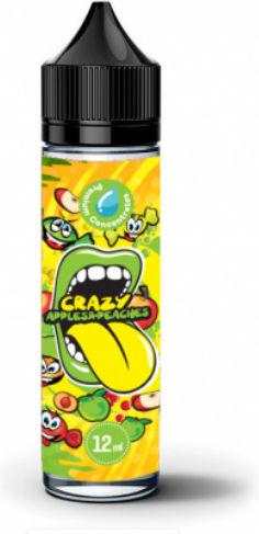Big Mouth Flavor Shot Crazy Apples Peaches 12ml/60ml 1τμχ