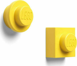 Room Copenhagen LEGO Copenhagen Set von Magneten Yellow 2pcs