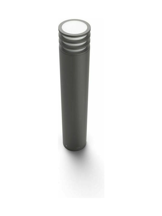 Philips Lucca Outdoor Floor Lamp Post 9.5W IP44 for E27 Black