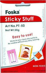 Foska Glue Stickers Sticky Stuff Large Size for Paper 50gr