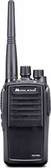 Midland G15 Pro Ασύρματος Πομποδέκτης PMR χωρίς Οθόνη