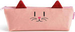 Miquelrius Eared Pencil Case with 1 Compartment Pink