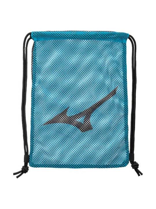 Mizuno Mesh Unisex Τσάντα Πλάτης Γυμναστηρίου Μπλε