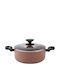Muhler Deep Pot made of Aluminum 2.5lt / 20cm