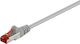 Goobay S/FTP Kat.6 (Gigabit) Netzwerkkabel Ethernet 2m Graues
