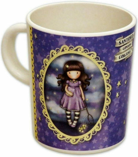Santoro Gorjuss Catch A Falling Star Becher Bamboo Lila 350ml