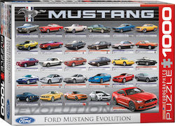 Ford Mustang Evolution Puzzle 2D 1000 Stücke