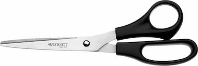 Westcott Scissors for Crafts 20.4cm with Stainless Steel Blade Black