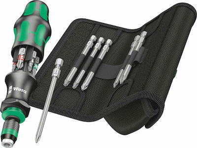 Wera Screwdriver with 12 Interchangeable Tips