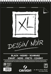 Canson Watercolour Pad XL Dessin Black A3 29.7x42cm Canson Watercolour Pad XL Dessin Black A3 29.7x42cm