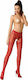Passion S012 Crotchless Pantyhose Sexy Tights Red