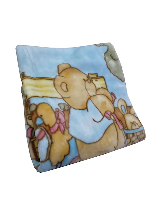 Lorelli Κουβέρτα Ισπανίας Κούνιας Microfiber 100x140εκ.