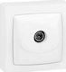 Legrand Oteo TV Antenna Socket Basic in White color 086040