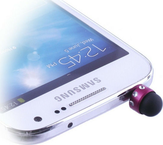 Volte-Tel Earphone Anti-Dust Jack Plug 3.5mm Klinke Dekoration Rosa 8120633