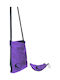 Ticket To The Moon Eco Keyring 5L Υφασμάτινη Τσάντα για Ψώνια σε Μωβ χρώμα 5L