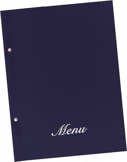 Next Wine List Made of PU Leather in Blue Colour 32x23.5 cm Basic