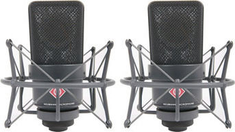 Neumann TLM 103 Stereo Set Set Πυκνωτικό XLR Microphone Shock Mounted for Vocals