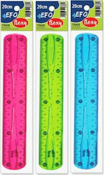 Efo Flexy Plastic Ruler 20cm (Μiscellaneous colours)