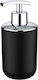 Wenko Brasil Tabletop Plastic Dispenser Black