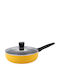 Muhler Pan with Cap made of Aluminum with Stone Coating 26cm