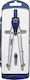 Metron Metallic Compass with Point and Circle Cutter in Case