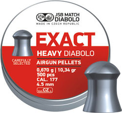 JSB Match Diabolo Exact RS Diabolo 0,510gr / 7,87g 500pcs 4.5mm JSB Match Diabolo Exact RS Diabolo 0,510gr / 7,87g 500pcs 4.5mm