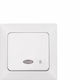 Eurolamp Complete Wall Push Bell Button with Fr...