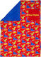 Stephen Joseph Blanket Cot Dino Fleece Red 92x127cm
