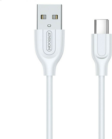 Joyroom S-L352 USB 2.0 Кабел USB-C Мъжки - USB-A Бял 1м