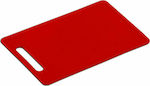 Kesper Rectangular Plastic Chopping Board Red 34x24cm