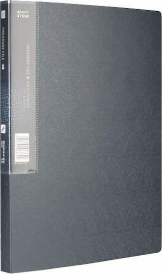 Comix Clipboard with Clamp Conference for Paper A4 Gray 1pcs