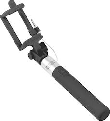 Natec SF-20W Selfie Stick with 3.5mm Cable Black