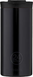 24Bottles Travel Tumbler Tuxedo Black Ποτήρι Θερμός 0.6lt