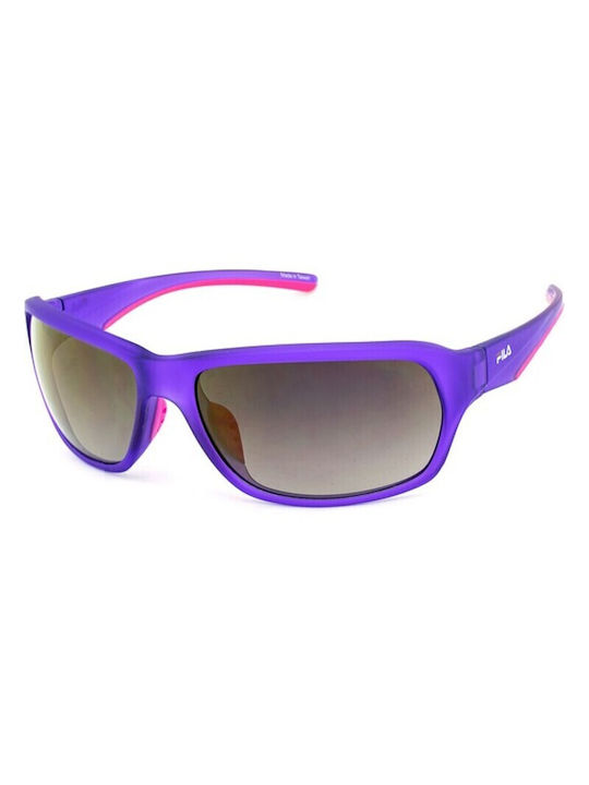 Fila Sunglasses with Purple Plastic Frame SF201 C4