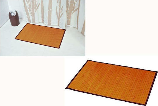 Бански килим Дърво Правоъгълена 7401162 Бамбук 50x80бр