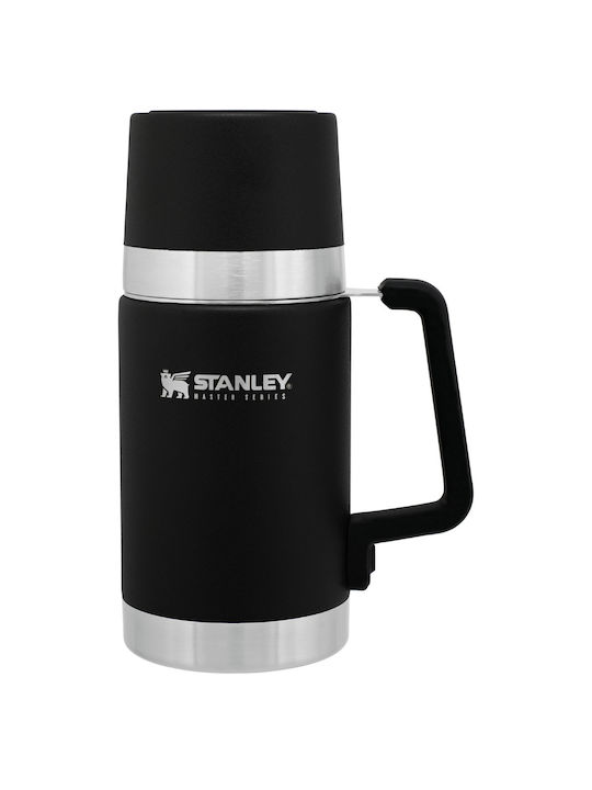 Stanley The Unbreakable Δοχείο Φαγητού Inox Black 700ml