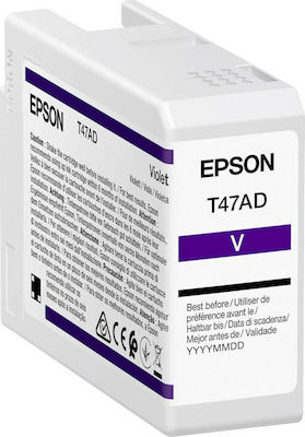 Epson T47AD UltraChrome Pro 10 InkJet Printer Ink Purple (C13T47AD00)