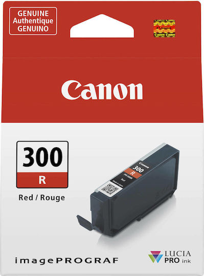 Canon PFI-300 Original InkJet Printer Ink Red (4199C001)