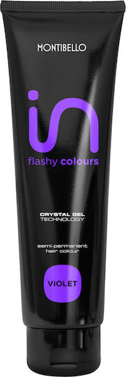 Montibello In Flashy Colours Προσωρινή Βαφή Μαλλιών Violet 150ml