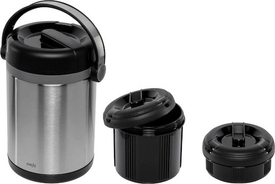 Mobility Thermal Container Bottle Thermos Stainless Steel 1.7lt Silver with Cap-Cup
