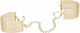 Bijoux Indiscrets Magnifique Metallische Kette Handschellen Sexy Schmuck Gold