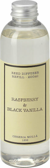 Cereria Molla Nachfüllflüssigkeit für Diffuser Cereria Mollá 1899 mit Duft Himbeere & Schwarze Vanille 200ml