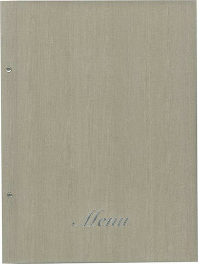 Next Menu Holder Made of PU Leather in Beige Colour 32x24 cm Fabric
