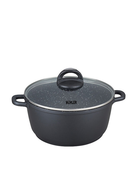 Muhler Deep Pot made of Aluminum 6.2lt / 28cm